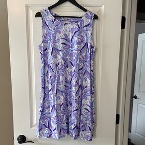 Lilly Pulitzer Purple Floral Mini Dress